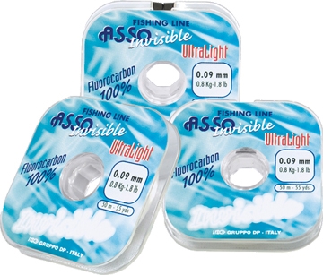 Asso Fluorocarbone Invisible Clear 30M 